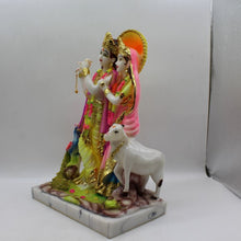 Load image into Gallery viewer, Indian Fiber Lord Radha Krishna Statue for Home &amp; office decor, temple, diwali Pooja