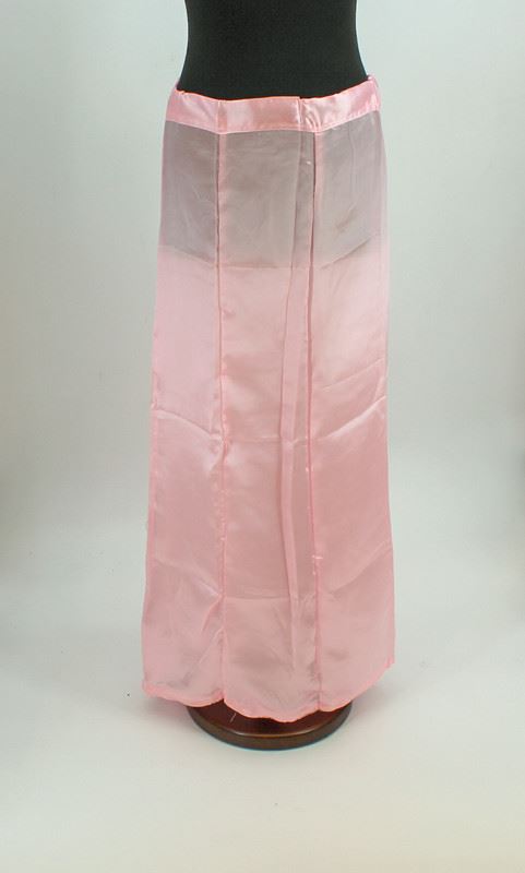 Indian Satin Silk Petticoat Inskirt Lining For Sari
