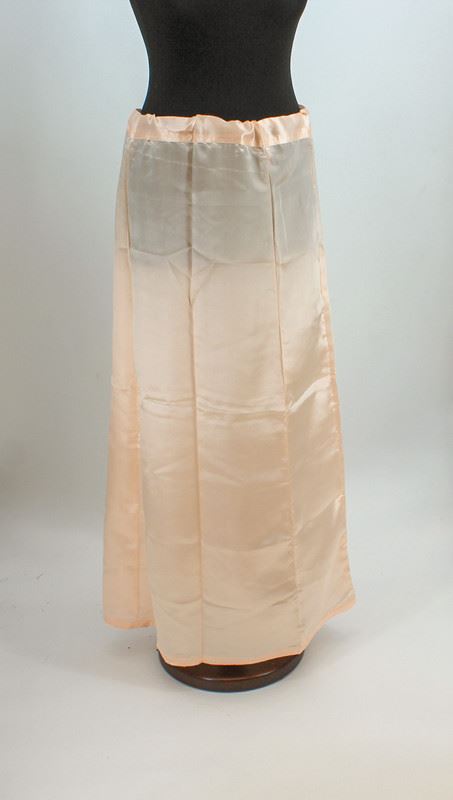 Indian Satin Silk Petticoat Inskirt Lining For Sari