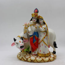Load image into Gallery viewer, Radha Krishna,Radha Kanha Statue,for Home,office,temple,diwali Pooja White