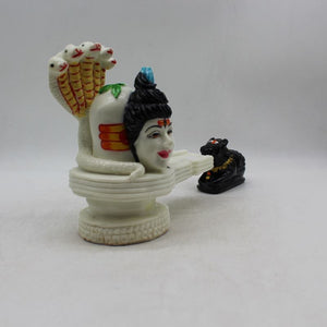 Shivling,Shiva Ling,Shiv Lingum,Shankar shivling with Black Nandi White