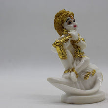 Load image into Gallery viewer, Indian Fiber Lord Krishna Statue for Home &amp; office decor, temple, diwali Pooja