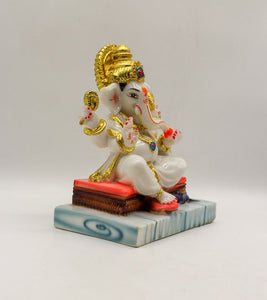 Indian Fiber Lord Ganesha Statue for Home & office decor, temple, diwali Pooja