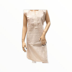 Women's Cotton Embroidered Kurta Kurti