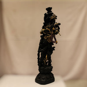 Lord Krishna,Kanha,Bal gopal Statue,Home,Temple,Office decore Black
