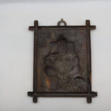 Load image into Gallery viewer, Lord Ganesha Wall Hanging -For Home Decor, Housewarming Gift, Hindu God of Luck..Metal Lord Ganesha Frame Wall Hanging Showpiece