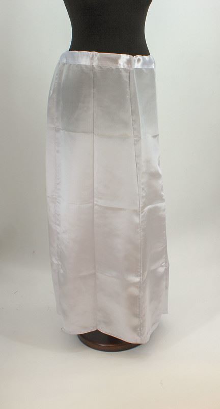Indian Satin Silk Petticoat Inskirt Lining For Sari