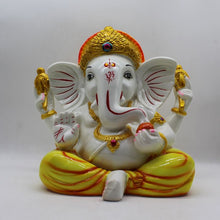 Load image into Gallery viewer, Indian Lord Ganesha Statue for Home &amp; office decor, temple, diwali Pooja,Sitting statue of lord Ganesha