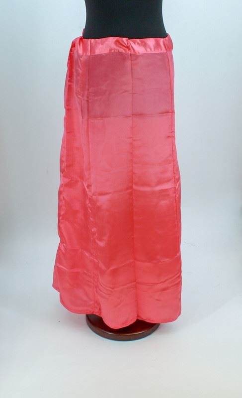 Indian Satin Silk Petticoat Inskirt Lining For Sari