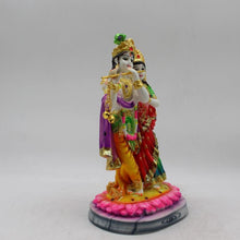 Load image into Gallery viewer, Radha Krishna,Radha Kanha Statue,for Home,office,temple,diwali Pooja multi color
