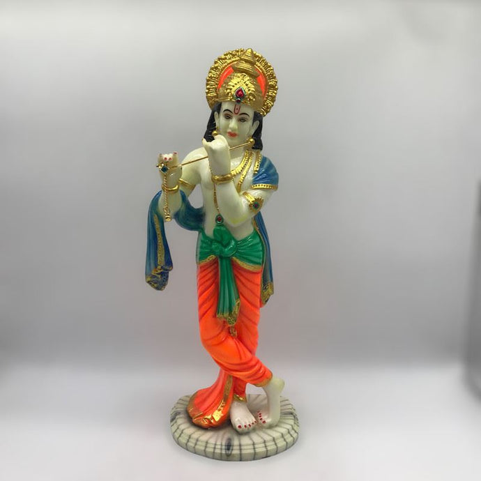 Lord Krishna Kanha Balgopal Shyam Madhava Murari Mohan Statue decoreMulti Color