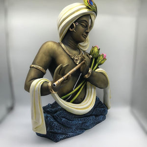 Lord Krishna Kanha Balgopal Shyam Madhava Murari Mohan Statue decoreMulti Color