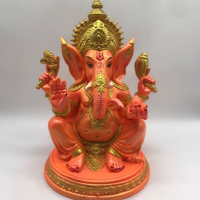 Ganesh Ganesha Ganpati Ganapati Hindu God Ganesh fiber idol