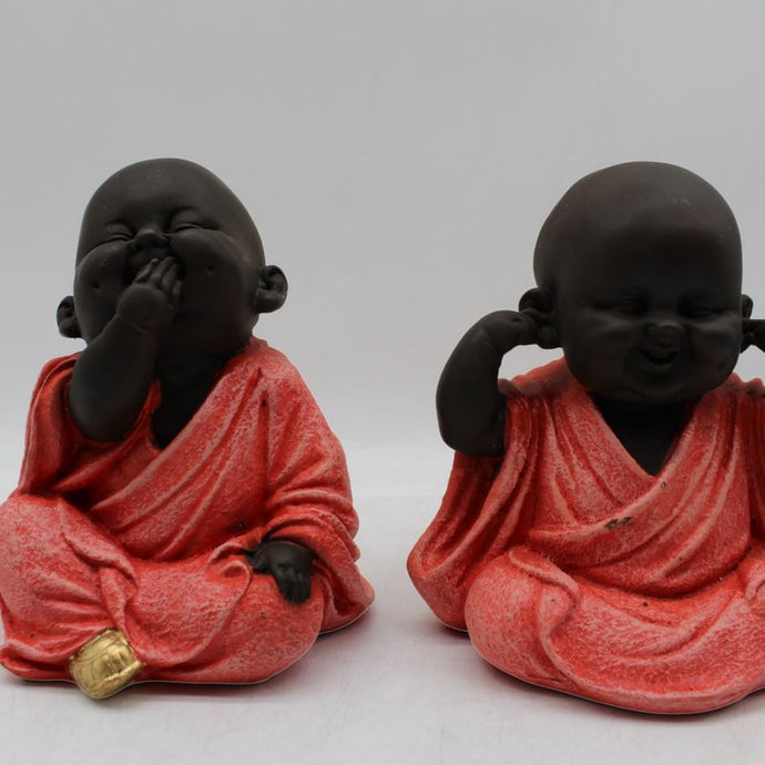 Buddha Sitting Medium,showpiece, Buddha, Baby buddha God Gift Pink