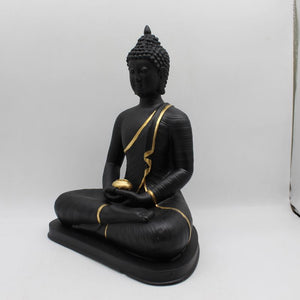 Buddha Sitting Medium,Buddha, showpiece Decorative Statue idolBlack