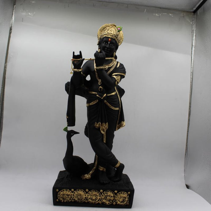Lord Krishna , Kanha, bal gopal Statue for Home & office decor, temple, diwali Pooja Black