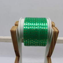 Load image into Gallery viewer, Colourful Plastic Bangle with stone work, Bracelet for Women, Indian bangle