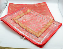 Load image into Gallery viewer, Wedding Supply Red Saree Cover Bags,Saree Storage Bags Dress Keeping Bags