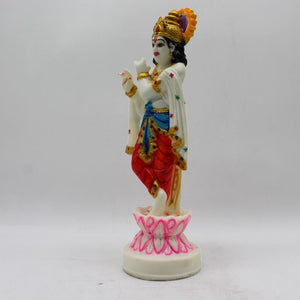 Indian Fiber Lord Krishna Statue for Home & office decor, temple, diwali Pooja