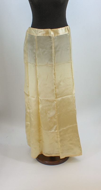 Indian Satin Silk Petticoat Inskirt Lining For Sari