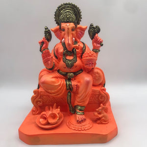 Ganesh Ganesha Ganpati Ganapati Hindu God Ganesh fiber idol