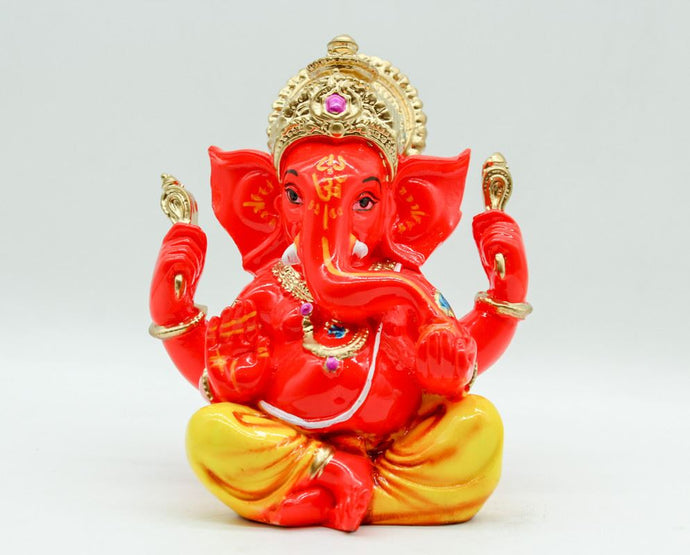 Indian Fiber Lord Ganesha Statue for Home & office decor, temple, diwali Pooja