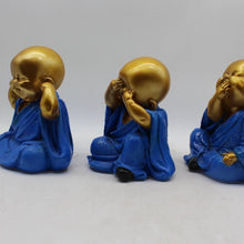 Load image into Gallery viewer, Buddha Sitting Medium,showpiece Decorative Statue Figurine God GiftBlue