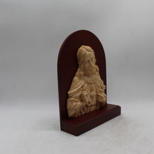 Christian God statue,Ishu khrist,Jesus,Father Of khristian idol Cream Color