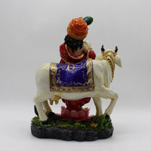 Load image into Gallery viewer, Indian Fiber Lord Krishna Statue for Home &amp; office decor, temple, diwali Pooja