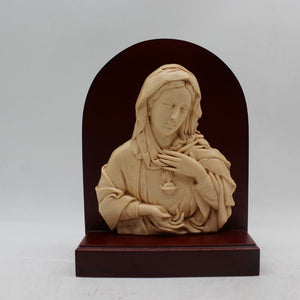 Virgin Mary Statue,The blessed mother,Mother Marry,statue,idol Cream Color