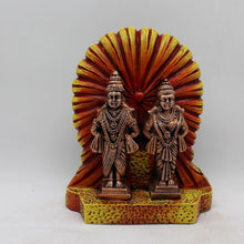 Load image into Gallery viewer, Vitthal Rukmani idol murti, Rukmani-vitthal idol Multi Colour