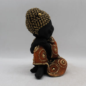 Buddha Sitting Medium,showpiece Decorative Statue Figurine God GiftMulti Colour