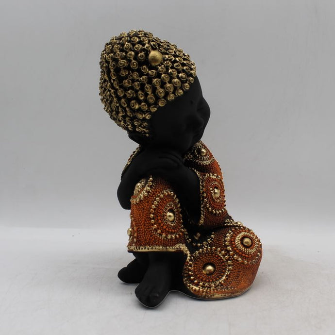Buddha Sitting Medium,showpiece Decorative Statue Figurine God GiftMulti Colour