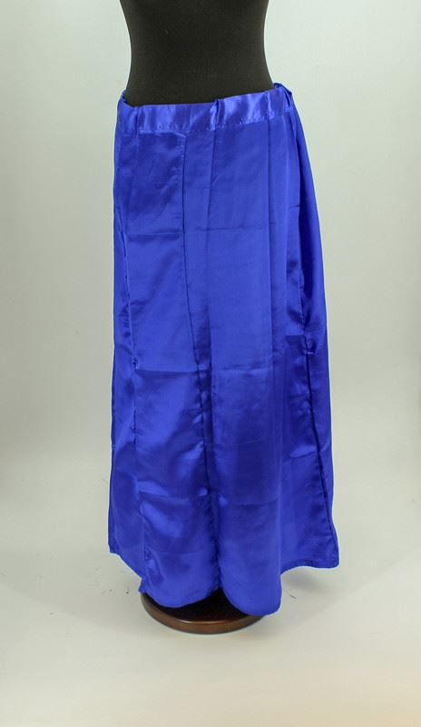 Indian Satin Silk Petticoat Inskirt Lining For Sari