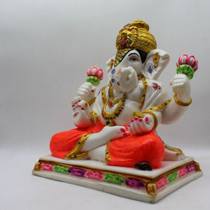 Indian Lord Ganesha Statue for Home & office decor, temple, diwali Pooja,Sitting statue of lord Ganesha