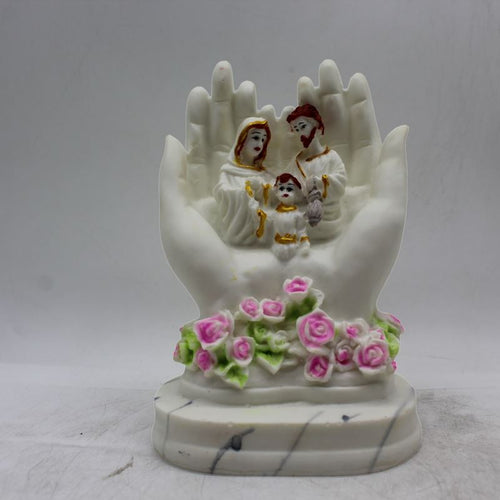 Jesus Family,Holy family, Jesus and Mary family idol, Statue White