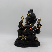 Load image into Gallery viewer, Lord Fancy Ganesha,Ganpati,Bal Ganesh,Ganesh vinayak,statue of Ganesha Black