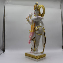 Load image into Gallery viewer, Indian Fiber Lord Krishna Statue for Home &amp; office decor, temple, diwali Pooja