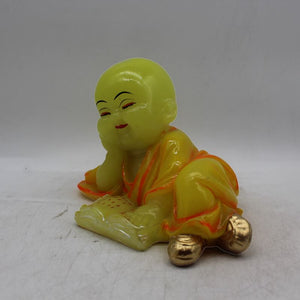 Buddha Sitting Medium,showpiece Decorative Statue Figurine God GiftYellow