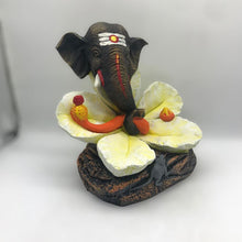 Load image into Gallery viewer, Ganesh Ganesha Ganpati Ganapati Hindu God Hindu God Ganesh fiber idol Multi Color