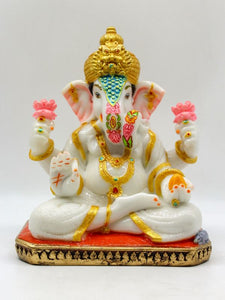 Indian Fiber Lord Ganesha Statue for Home & office decor, temple, diwali Pooja
