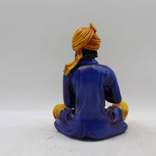 Load image into Gallery viewer, Rajasthani boy,Rajasthani man,Musician man Rajasthani statue, idol Blue color