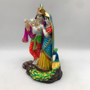 Radha Krishna Statue Kanha Gopala Kanhiya Murari Mohan Shyam MadhavaMulti Color