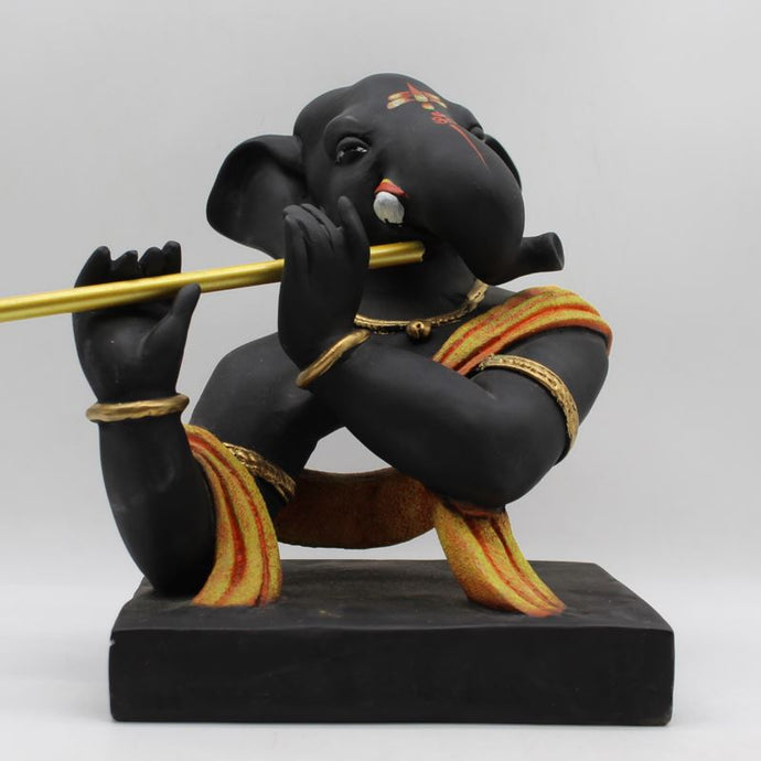 Indian Lord Ganesha Statue for Home & office decor, temple, diwali Pooja,Sitting statue of lord Ganesha
