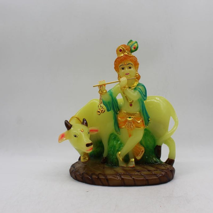 Lord Krishna , Kanha, bal gopal Statue for Home & office decor, temple, diwali Pooja Glow in Dark