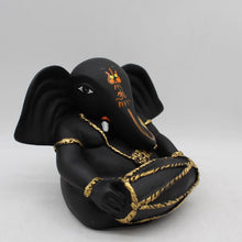 Load image into Gallery viewer, Ganesh Ganesha Ganpati vidhnyaharta Ganapati Hindu God Indian GodBlack