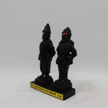 Load image into Gallery viewer, Vitthal Rukmani idol murti, Rukmani-vitthal idol Black