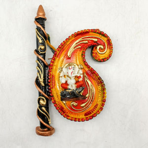 Ganesh Frame Ganesha Frame Ganpati Wall Frame Hanging Home Decore Multi color