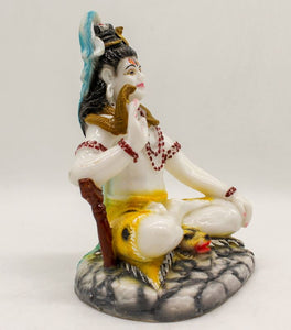 Lord Shiva (Siva) Mahadev SHIV IDOL STATUE MURTI,LORD SHANKAR  CAR DASH BOARD SMALL STATUE HINDU