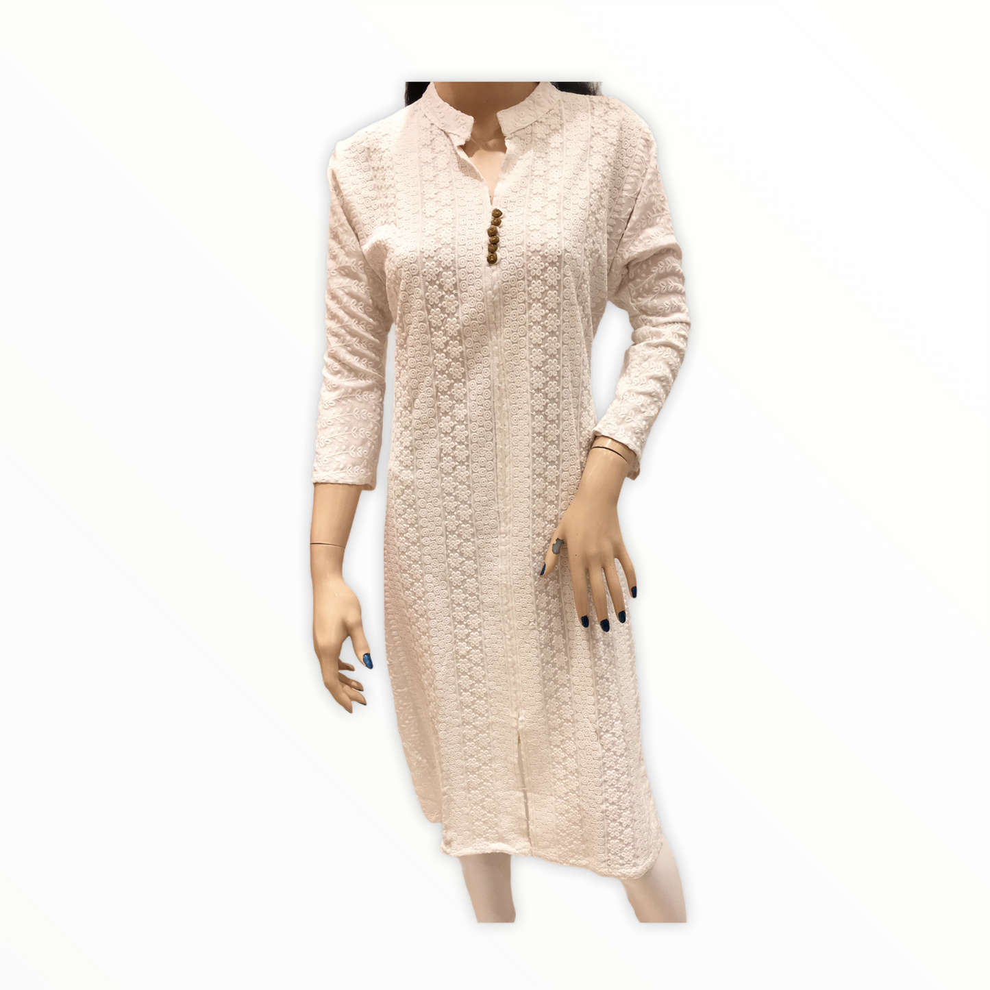 Women's Cotton Embroidered Kurta Kurti